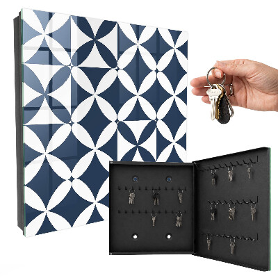 Schlüsselbox zur Wandmontage im geometrischen Design