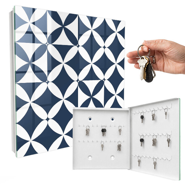 Schlüsselbox zur Wandmontage im geometrischen Design