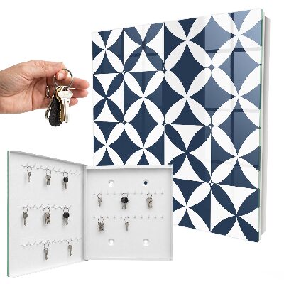Schlüsselbox zur Wandmontage im geometrischen Design
