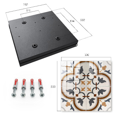 Schlüsselbox in geometrischer Eleganz