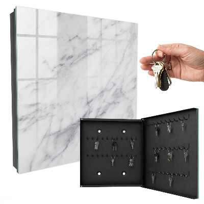 Schlüsselbox für die Wand im Design Marmor-Eleganz
