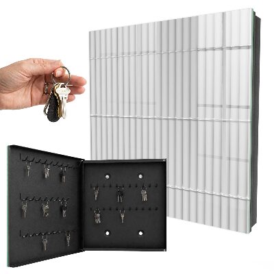 Schlüsselbox für die Wand mit geometrischer Textur