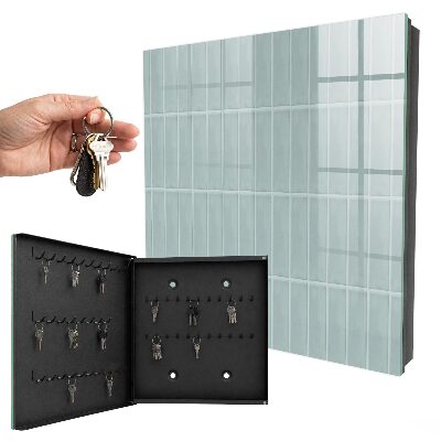 Schlüsselbox für die Wand mit zartem Muster