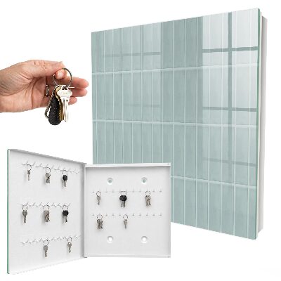 Schlüsselbox für die Wand mit zartem Muster