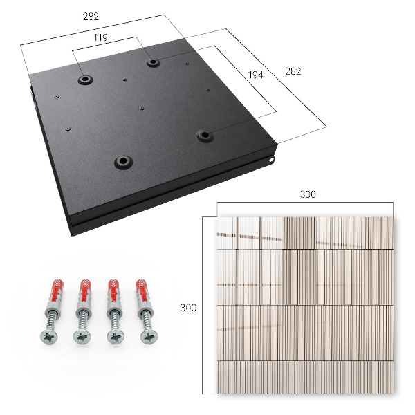 Schlüsselbox im minimalistischen Design