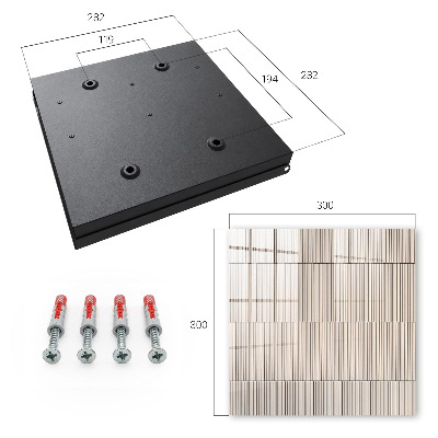 Schlüsselbox im minimalistischen Design