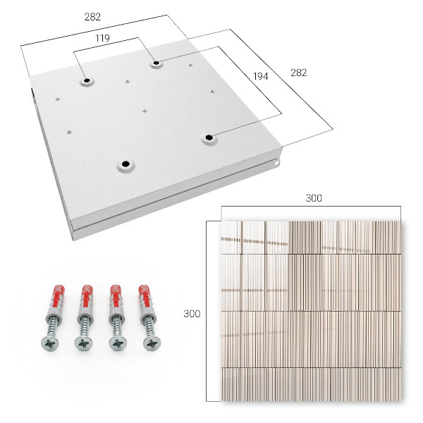 Schlüsselbox im minimalistischen Design