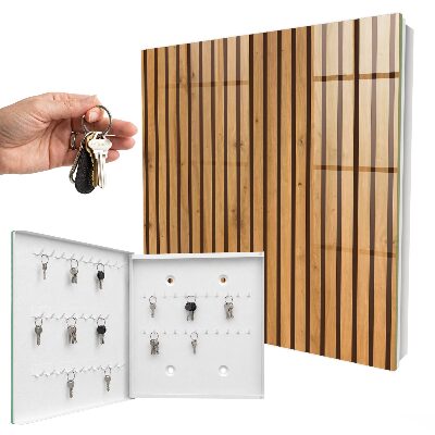 Schlüsselkasten aus Holz zur Wandmontage