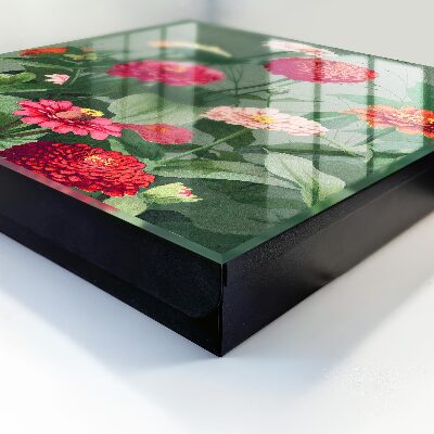Schlüsselbox für die Wand im Design Blühender Garten