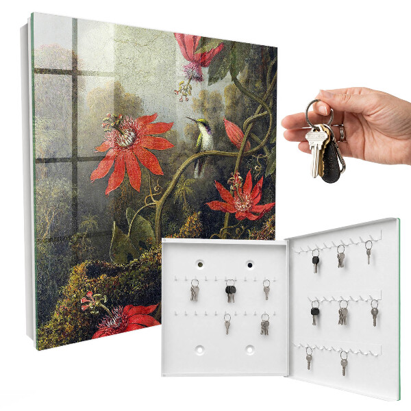 Schlüsselkasten mit Motiv Exotische Natur