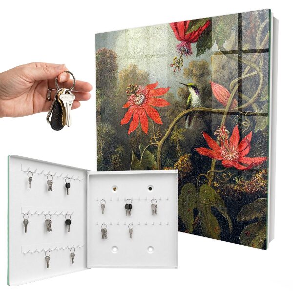 Schlüsselkasten mit Motiv Exotische Natur