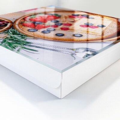 Schlüsselkasten mit Obstfrühstück-Motiv
