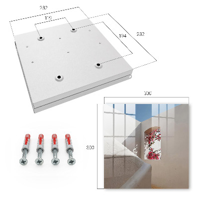 Schlüsselkasten mit dem Motiv Eine ruhige Ecke