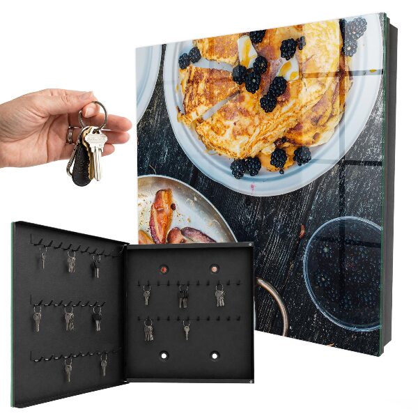 Schlüsselkasten mit Motiv Hausgemachtes Frühstück
