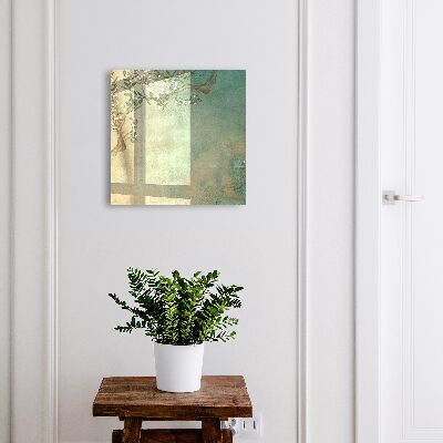 Schlüsselkasten mit Motiv blühender Baum