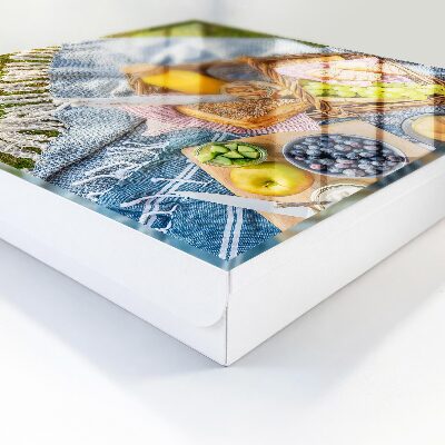 Schlüsselbox mit Motiv Ein idyllisches Picknick