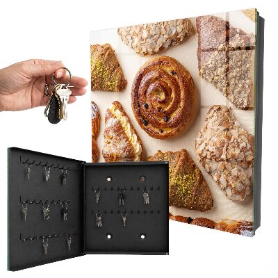 Schlüsselbox für die Wand mit Süßigkeiten