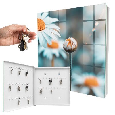 Schlüsselbox mit floralem Motiv