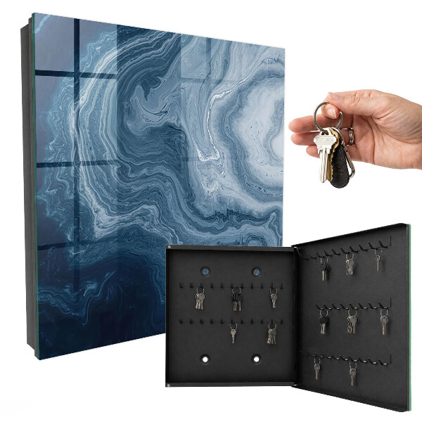 Schlüsselbox zur Wandmontage Design Weltraumwirbel
