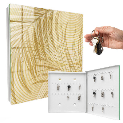 Schlüsselbox Design Blätter der Natur