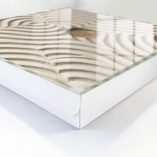 Schlüsselbox im Zen-Komposition Design