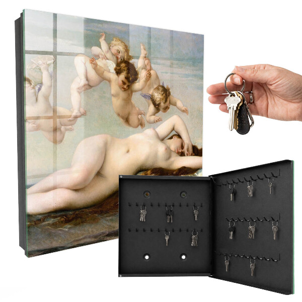 Schlüsselbox mit dem Motiv Die Geburt der Venus von Alexandre Cabanel