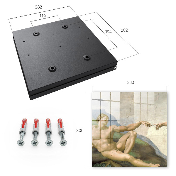 Schlüsselbox im klassischen Kunstdesign