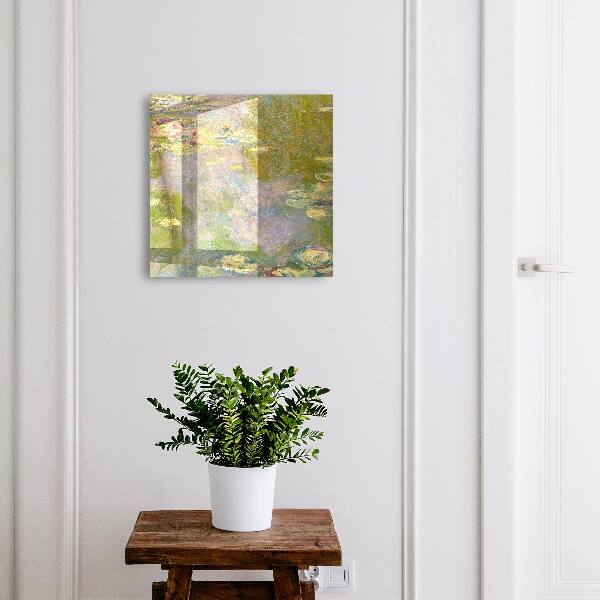 Schlüsselbox zur Wandmontage Motiv Claude Monets Seerosen