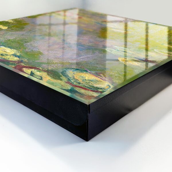 Schlüsselbox zur Wandmontage Motiv Claude Monets Seerosen