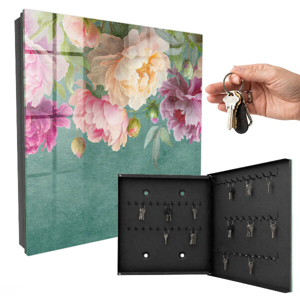 Schlüsselbox im florale Eleganz Design