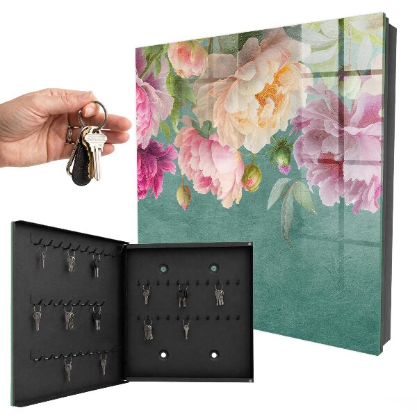 Schlüsselbox im florale Eleganz Design