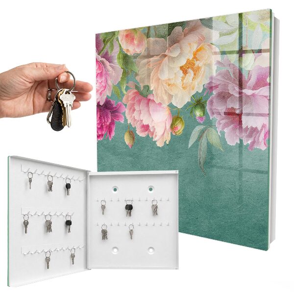 Schlüsselbox im florale Eleganz Design
