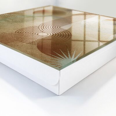 Schlüsselbox für die Wand in geometrischer Form