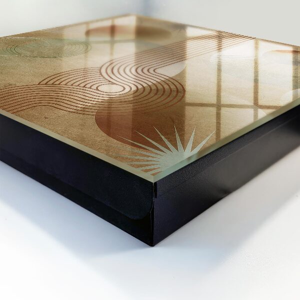 Schlüsselbox für die Wand in geometrischer Form