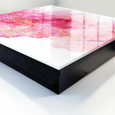 Schlüsselbox zur Wandmontage mit Motiv Blumenlandschaft