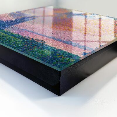 Schlüsselbox zur Wandmontage mit buntem Naturmotiv