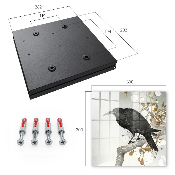 Schlüsselbox in Schwarz