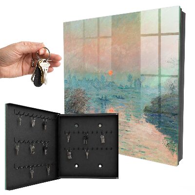 Schlüsselbox für die Wand mit Motiv romantische Landschaft