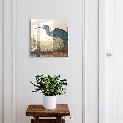 Schlüsselbox mit Motiv Exotischer Vogel