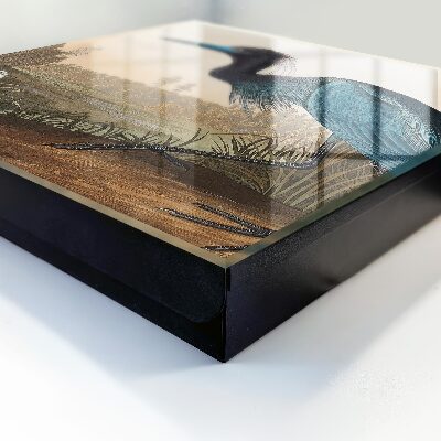 Schlüsselbox mit Motiv Exotischer Vogel