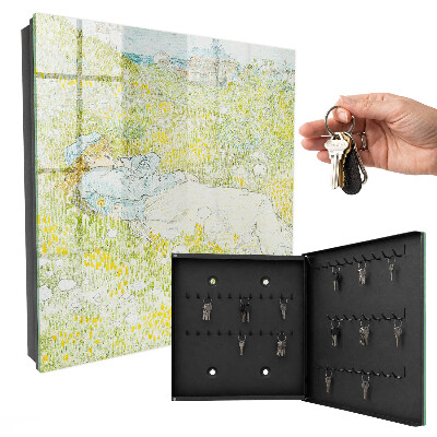 Schlüsselbox für die Wand im Design Idyllische Ruhe