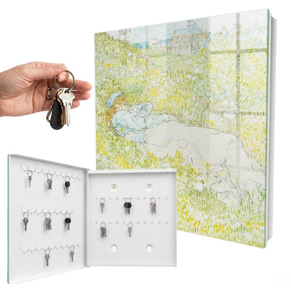 Schlüsselbox für die Wand im Design Idyllische Ruhe
