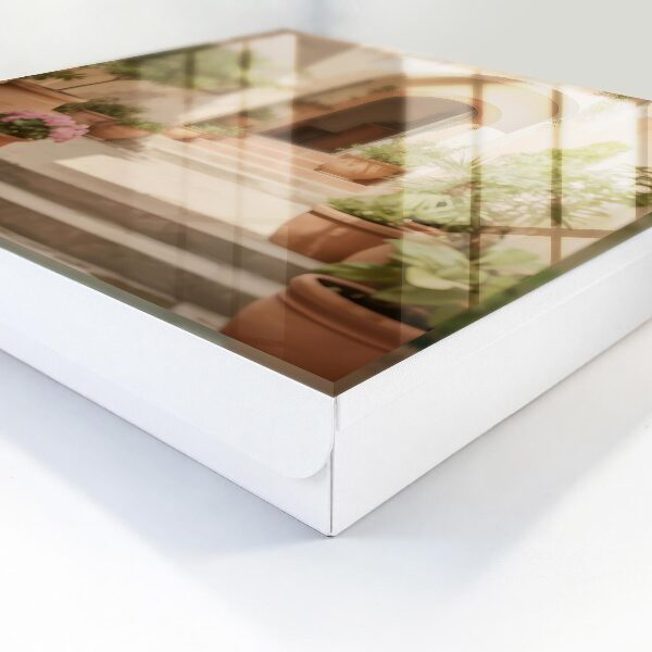 Schlüsselbox im rustikalen Gartendesign
