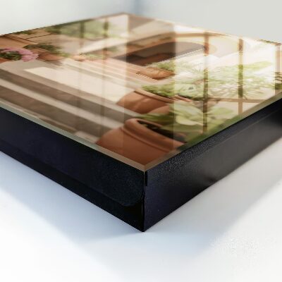 Schlüsselbox im rustikalen Gartendesign