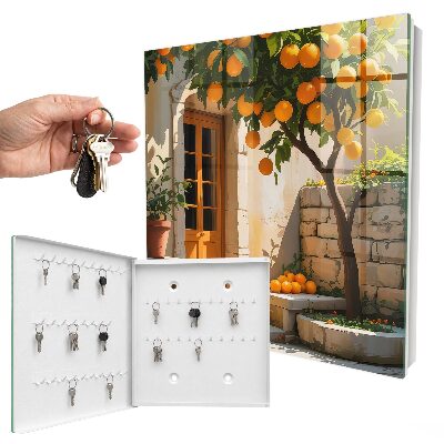 Schlüsselbox für die Wand Ausführung Orange Garden