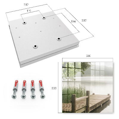 Schlüsselbox für die Wand Modell Friedenssee