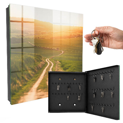 Schlüsselbox für die Wand mit Motiv malerische Landschaft