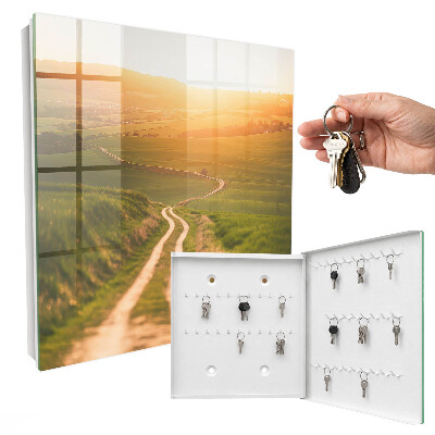 Schlüsselbox für die Wand mit Motiv malerische Landschaft