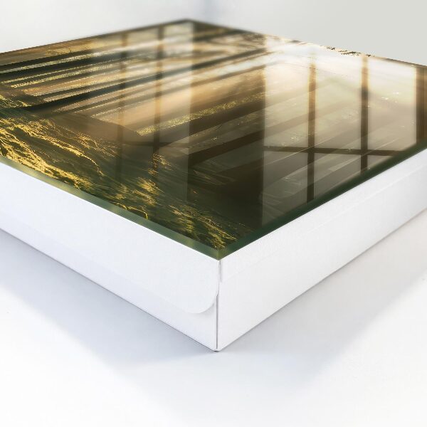 Schlüsselbox mit Motiv Licht des Waldes