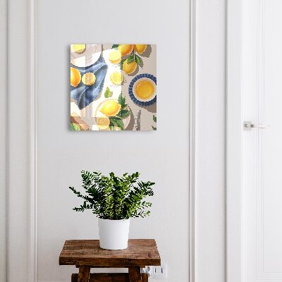 Schlüsselbox zur Wandmontage Modell Zitronentisch